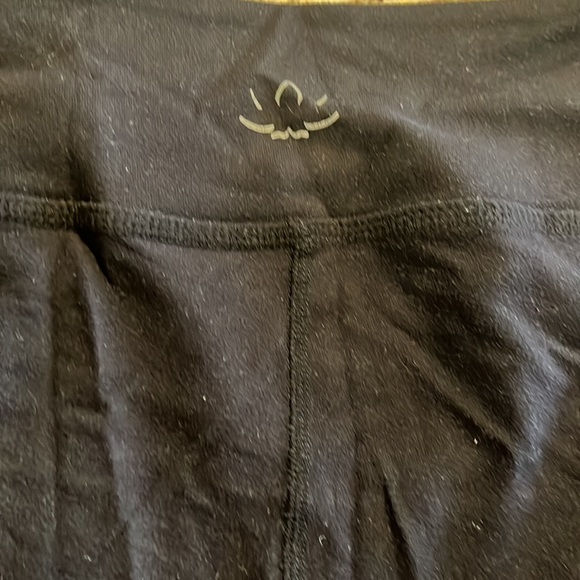 BEYOND YOGA pants, black with wide leg. From hip to hip measures about 14”. - Picture 3 of 3